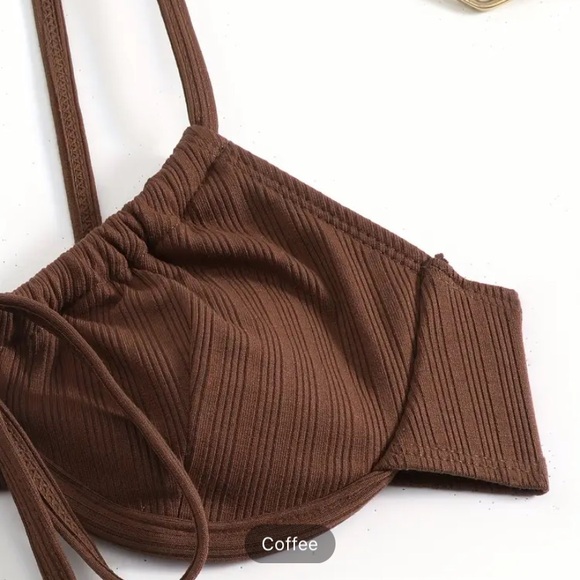 brown bikini top - Picture 3 of 3